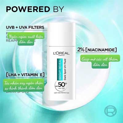 Kem Chống Nắng L'Oreal Bright Reveal