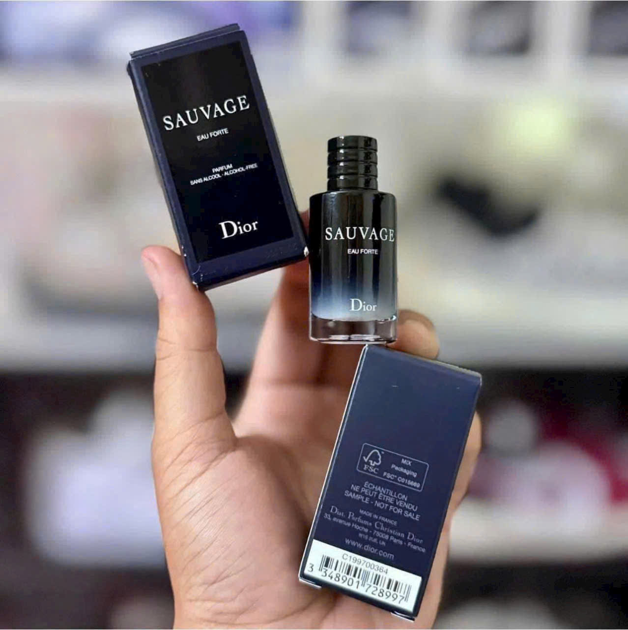 Nước Hoa Nam Dior Sauvage Eau Forte Parfum Mini 10ml